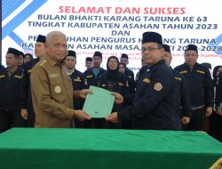Karang Taruna Asahan Dilantik Bupati Asahan