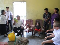 Wabup Asahan Serahkan Bantuan Makanan Tambahan Untuk 3 Anak Stunting Di Kelurahan Lestari