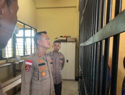 Kapolres Kapuas Hulu Komitmen pada Kesehatan Tahanan