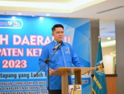 Uti Royden Top Kembali Nahkodai KNPI Ketapang Periode 2023-2026