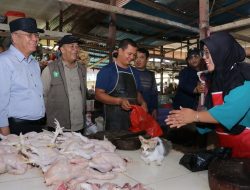 Pasar Tradisional Sukabangun Kedatangan Pj. Gubernur Kalbar