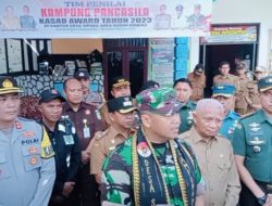 Tim Penilai Kampung Pancasila Kasad Award 2023 Lakukan Penilaian di Desa Sipaku Area Asahan