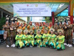 Perwosi Kalbar Ikuti Senam Kreasi Tingkat Nasional