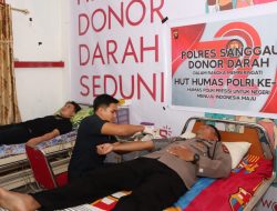 Donor Darah HUT Humas Digelar di PMI Sanggau