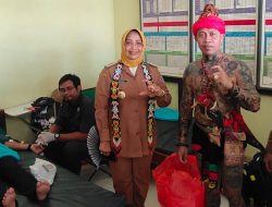 Pemimpin Pasukan Merah ini Dampingi Bupati Mempawah Erlina Hadir di GBBD Benuang Toho