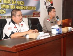 Sinergisitas Jelang Pemilu, Polres dan KPU Sanggau Teken MoU