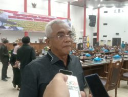 Ketua DPRD Palangka Raya Sebut PU Fraksi Tentang RAPBD 2024 akan dibahas Rapat Komisi