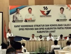 Partai Perindo Gelar Rakor Struktur dan Konsolidasi Caleg DPRD Kabupaten Hingga DPR RI