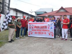 Jalan Sehat Meriahkan HUT PMI Sanggau