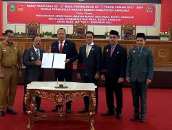 DPRD Sanggau Umumkan Akhir Masa Jabatan Bupati Paolus Hadi