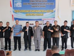 Subandrio Apresiasi Bamagnas Sebagai Wadah Persatuan Gereja di Sekadau