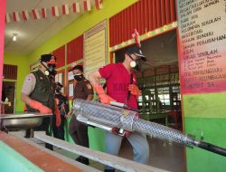 Adhyaksa Bersama BPBD Sanggau Lakukan Gerakan Peduli DBD