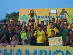Tundukkan Pormek 2-0, Kodim FC Juara IKKRAMAT Cup 2023