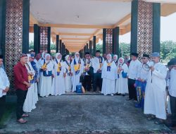 Bersama PT Ameera Mekkah Cabang Kisaran Asahan, Kakan Kemenag Asahan Beserta Istri Berangkat Umroh