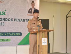 Wakil Bupati Ketapang Buka Pelatihan Manajemen Pondok Pesantren Tahun 2023