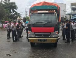 Jelang Nataru, Tim Gabungan Ramcek Angkutan Umum di Singkawang