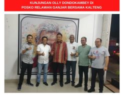 Sigit: Kunjungan Gubernur Sulut ke Palangka Raya Beri Dukungan Tim Relawan Ganjar