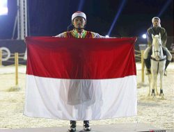 Indonesia Raih Medali Perunggu Pada Ajang Panahan Berkuda di Arab Saudi
