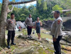 Jelang Akhir Tahun, Polsek Nanga Taman Lakukan Patroli Rutin di Objek Wisata Batu Joto