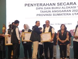 Asahan Terima Penghargaan Pemda Dengan Penyaluran Dana Desa Terbaik Tahun 2023