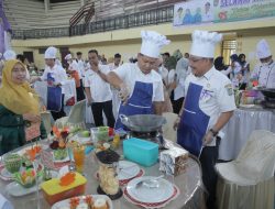 Peringati Hari Ibu ke- 95 Dan HUT ke- 24 DWP, Pemkab Asahan Gelar Lomba Masak Nasi Goreng