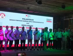 Siap Menangkan Prabowo dan Gibran Satu Putaran, DPD Persaudaraan 98 Sumsel Dilantik