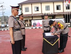 Tiga Kapolsek di Polres Sanggau Dimutasi