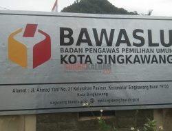 Bawaslu Singkawang Verifikasi Dugaan Pelanggaran Kampanye di Fasilitas Pemerintah
