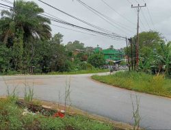 Simpang Masuk Rumah Sakit Sanggau Minim Penerangan Jalan