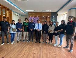 Sampaikan Program Kerja, PWI Sekadau Silaturahmi dengan Bupati Aron