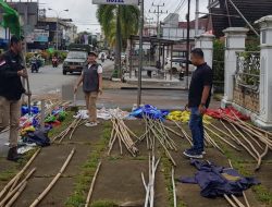 APK Bendera Parpol Ditertibkan Bawaslu Sanggau