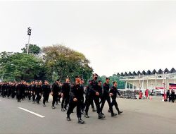 Ribuan Personel Gabungan Amankan Lokasi Debat Capres Pemilu 2024 di Jakarta