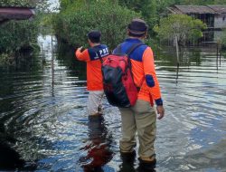 900 Jiwa Terdampak Banjir di Desa Lingga Kubu Raya