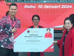 M. Rizky Pribadi Bawa Beasiswa 157 Juta dari Megawati Fellowship