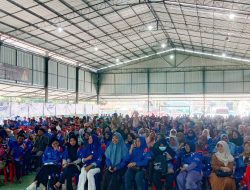 Ribuan Tim Pemenangan Teuku Riefky dari Partai Demokrat Gelar Apel Siaga 