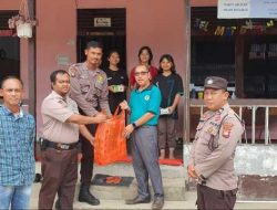 HUT ke-43, Pak Satpam di Landak, Kalimantan Barat Gelar Baksos Salurkan Paket Sembako