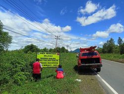 Banjir Rendam Jalan Nasional  di Kabupaten Mempawah, Kalimantan Barat Sejak Desember 2023