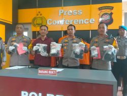 Polres Singkawang Amankan Enam Pelaku Narkotika Selama Februari