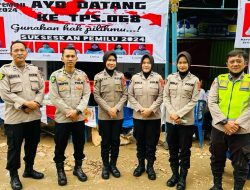 Tim Dokkes Polda Sumsel dan Jajaran Lakukan Patroli Sambang TPS, Berikan Layanan Kesehatan Petugas