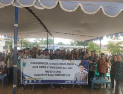 Reses DPRD OKI, Sugiyanto Serap Aspirasi Masyarakat Mesuji Makmur