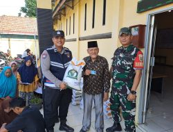 1.224 KPM di Wilhum Polsek Tanah Abang Terima Bantuan Pangan