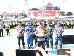Kapolda Sumsel Pimpin Apel Pelepasan Personel PAM TPS
