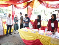 Pastikan Pemilu 2024 Berjalan Aman dan Lancar, Bupati Asahan Tinjau Beberapa TPS