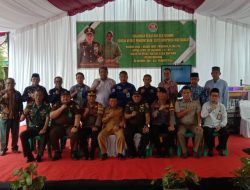 Kapolsek Talang Ubi Dampingi Kunker Dandim 0404/ME di PALI