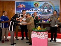 Syukuran HPN, PWI Sekadau Kick Off PWI Goes To School