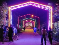 Pemuda Jalan Hansip Singkawang Hiasi Lingkungan Semarakkan Ramadhan