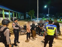 Balap Liar di Kompleks Pasar Baru Sekadau, Sejumlah Remaja Diamankan Polisi