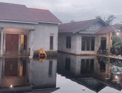 Mega Timur Kubu Raya Terendam Banjir 90 KK Terdampak