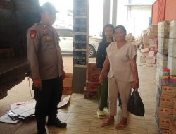 Polsek Toba Polres Sanggau Gelar Patroli Dialogis Pasca Pemilu 2024