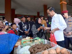 Segini Harga Bawang yang Diungkap Jokowi saat Kunjungi Pasar Sebukit Rama Mempawah Kalbar